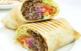 Lamb Shawarma Wrap